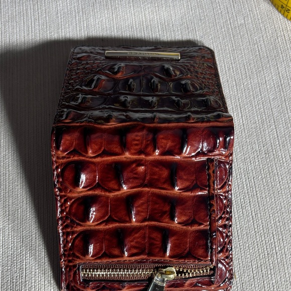 BRAHIM Ady Pecan Melbourne leather mini suri wallet - Picture 5 of 9